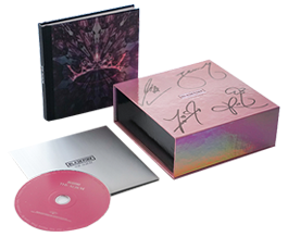 BLACKPINK THE ALBUM 싸인 CD 이미지입니다.